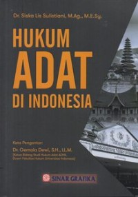 Image of Hukum Adat Di Indonesia