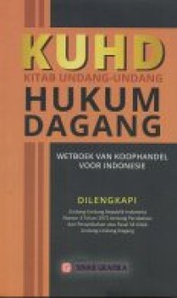 Image of Kitab Undang- Undang Hukum Dagang:Wetboek Van Koophandel Voor Indonesie