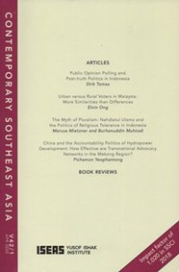 Image of Contemporary  Southeast Asia Vol. 42/No.1 Apr 2020