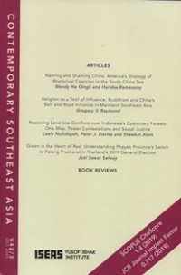 Image of Contemporary  Southeast Asia Vol. 42/No.3 Dec 2020
