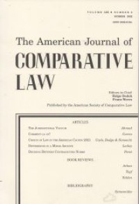 The American Journal of Comparative Law Vol.LXX, No.2 Tahun 2022