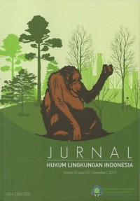 Image of JURNAL HUKUM LINGKUNGAN INDONESIA Vol. 2, Issue 2