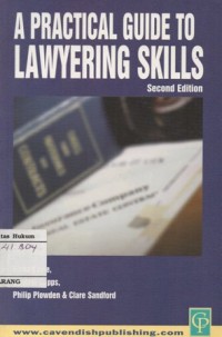 Image of A PRACTICAL GUIDE TO LAWYERING SKILLS