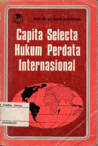 Image of CAPITA SELECTA HUKUM PERDATA INTERNASIONAL