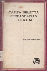 Image of CAPITA SELECTA PERBANDINGAN HUKUM
