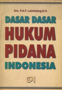 Image of DASAR-DASAR HUKUM PIDANA INDONESIA