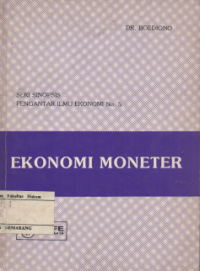 Image of EKONOMI MONETER : SERI SINOPSIS PENGANTAR ILMU EKONOMI NO. 5