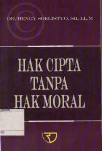 Image of HAK CIPTA TANPA HAK MORAL