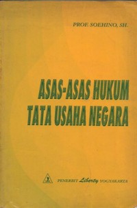 Image of ASAS-ASAS HUKUM TATA USAHA NEGARA