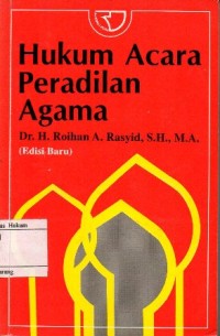 Image of HUKUM ACARA PERADILAN AGAMA