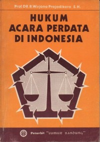 Image of HUKUM ACARA PERDATA DI INDONESIA