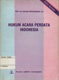 HUKUM ACARA PERDATA INDONESIA