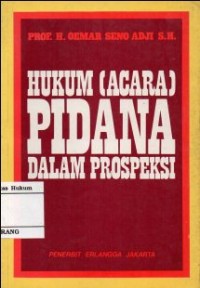 HUKUM (ACARA) PIDANA DALAM PROSPEKSI