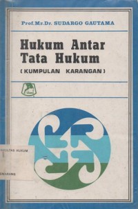 Image of HUKUM ANTAR TATA HUKUM (KUMPULAN KARANGAN)