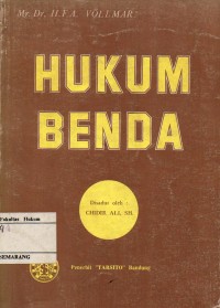 HUKUM BENDA