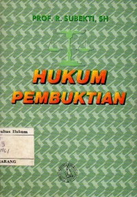 Image of HUKUM PEMBUKTIAN