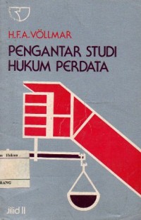 Image of PENGANTAR STUDI HUKUM PERDATA