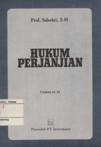 HUKUM PERJANJIAN