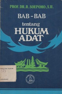 Image of BAB-BAB TENTANG HUKUM ADAT
