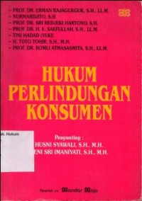 HUKUM PERLINDUNGAN KONSUMEN