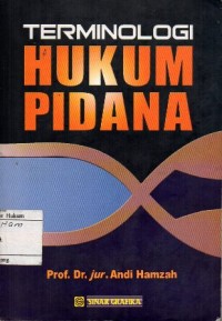 Image of TERMINOLOGI HUKUM PIDANA