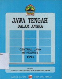 Image of JAWA TENGAH DALAM ANGKA 1993