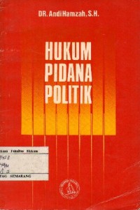 Image of HUKUM PIDANA POLITIK