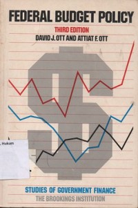 Image of FEDERAL BUDGET POLICY THIRD EDITION