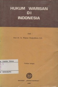 Image of HUKUM WARISAN DI INDONESIA