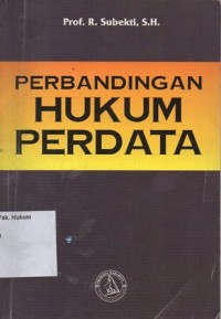 Image of PERBANDINGAN HUKUM PERDATA