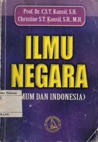 Image of ILMU NEGARA (UMUM DAN INDONESIA)