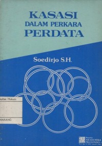 Image of KASASI DALAM PERKARA PERDATA