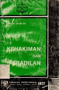 KEHAKIMAN DAN PERADILAN