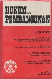 Image of HUKUM DAN PEMBANGUNAN