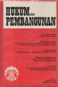 HUKUM DAN PEMBANGUNAN