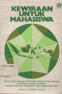 KEWIRAAN UNTUK MAHASISWA