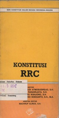 Image of KONSTITUSI RRC
