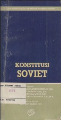Image of KONSTITUSI SOVIET