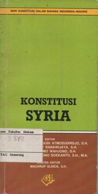 Image of KONSTITUSI SYRIA