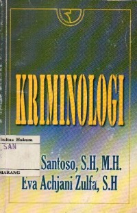 Image of KRIMINOLOGI
