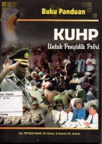 Image of KUHP: UNTUK PENYIDIK POLRI