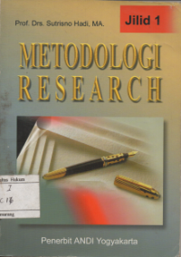 Image of METODOLOGI RESEARCH JILID 1
