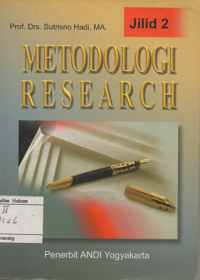 Image of METODOLOGI RESEARCH JILID 2