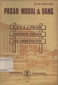 Image of PASAR MODAL & UANG
