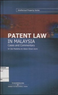 Image of PATENT LAW IN MALAYSIA: CASES AND COMMENTARY