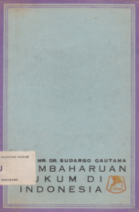 Image of PEMBAHARUAN HUKUM DI INDONESIA