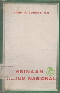 Image of PEMBINANAN HUKUM NASIONAL