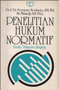 Image of PENELITIAN HUKUM NORMATIF SUATU TINJAUAN SINGKAT