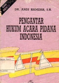 Image of PENGANTAR HUKUM ACARA PIDANA INDONESIA