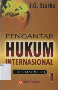 Image of PENGANTAR HUKUM INTERNASIONAL